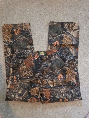 Realtree Camo Utility Pants in Brown, Green, Orange